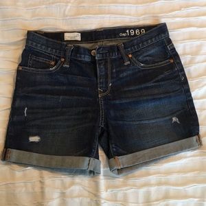 GAP jean shorts.